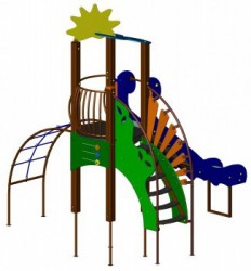 Детские площадки и детские игровые комплексы V-sport  - V-SPORT Тренажеры